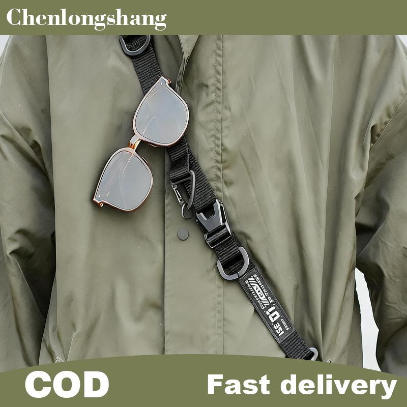 Chenlongshang 1 ชิ้นมัลติฟังก์ชั่Crossbodyกระเป๋าปรับCrossbodyสายคล้องกลางแจ้งCamping Qui Releaseกระเป๋าสายคล้องแขวนแหวนEN