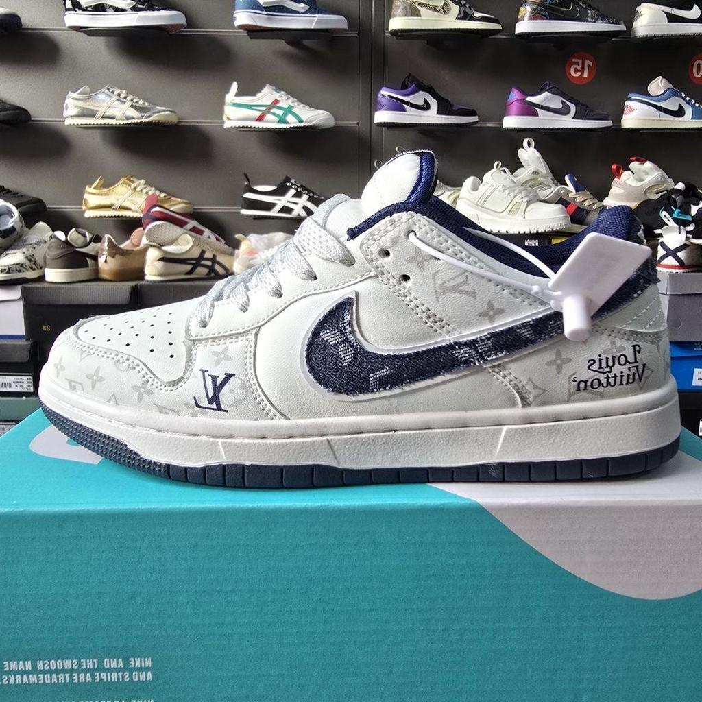รองเท้าAJ1 Low-Top แบบRetro Casual สำหรับผู้ชายและผู้หญิง หรูหราและอินเทรนด์ EZ1Q
