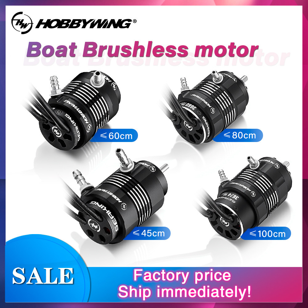 Hobbywing มอเตอร์ไร้แปรงถ่าน 2040 2850 3660 3674 Sensorless มอเตอร์สําหรับ 45 60 80 100 ซม.RC เรือ