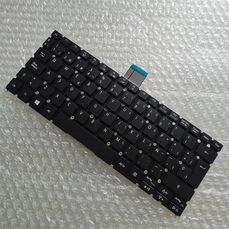 NB1985 สําหรับ ACER ACER V5-121 S3-951 S3-371 คีย์บอร์ดสเปน SP