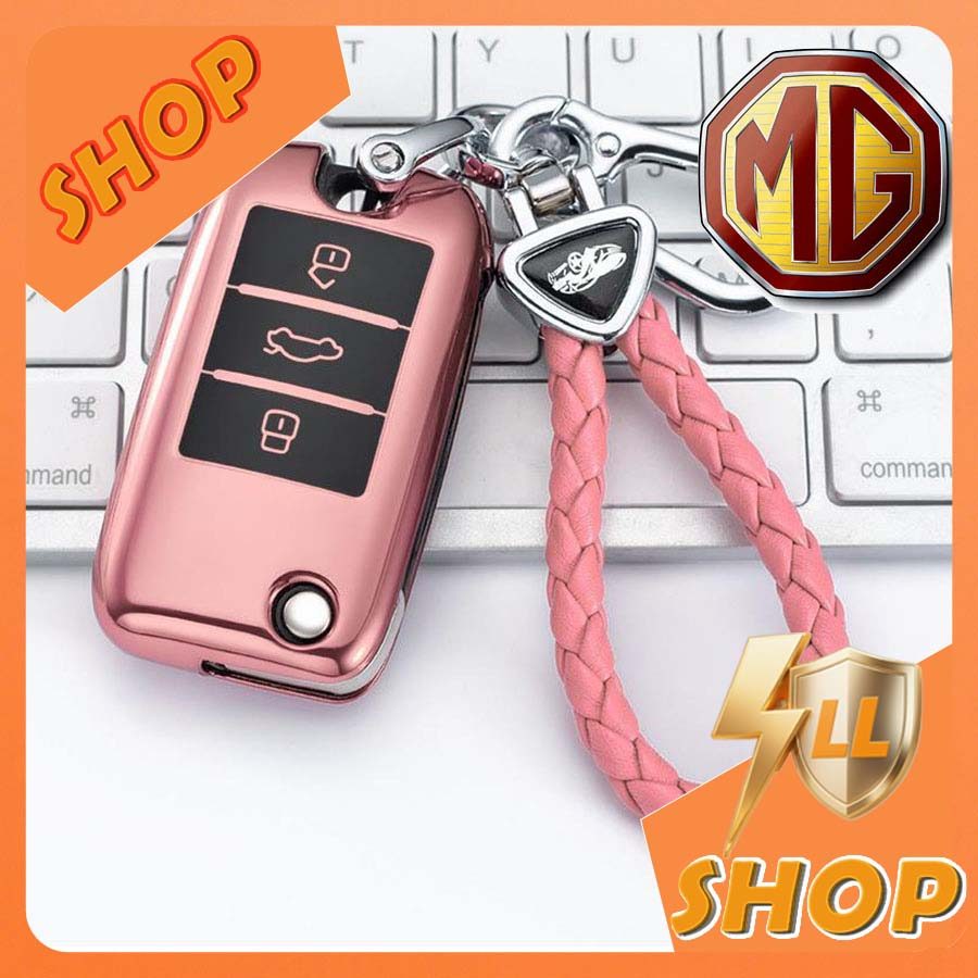 [READY]MG4 EV Car Logo Key shell MG ZS MG5 MG HS MG3 Key Protective Case Metal keychains 1Y9F