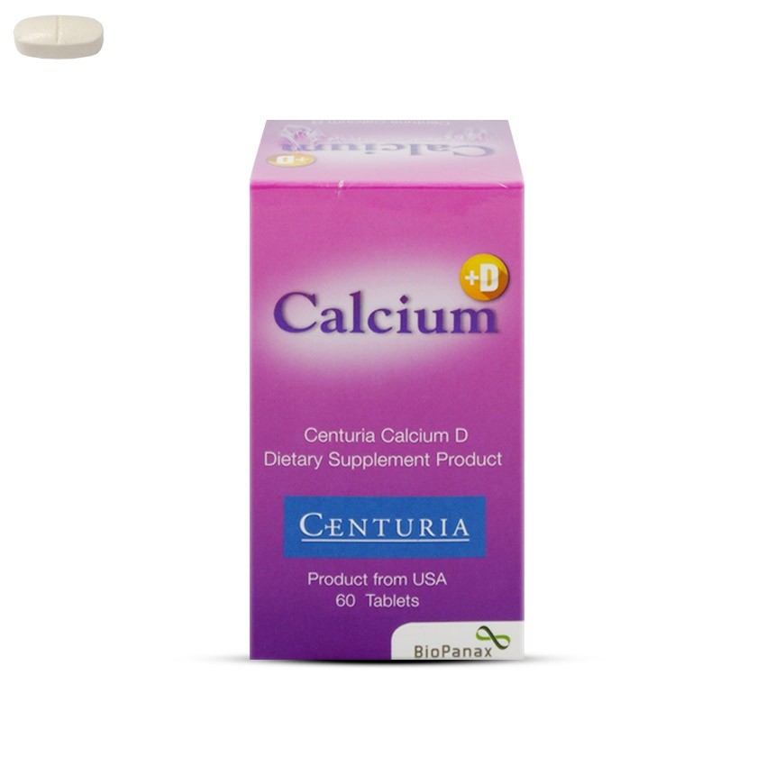 Centuria Calcium D ขวด 60 เม็ด