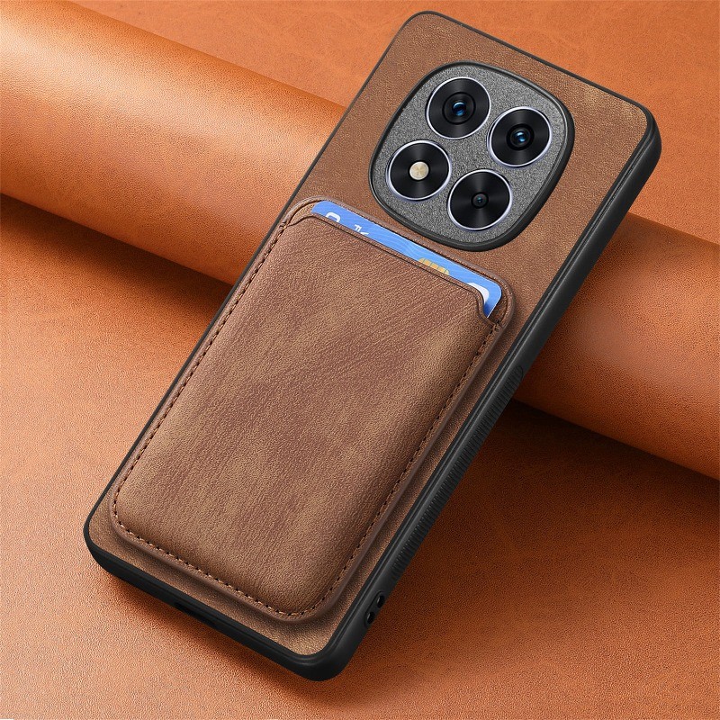 ซองหนังสําหรับ Redmi หมายเหตุ 15 Pro + 15pro 5G กระเป๋าสตางค์แม่เหล็กสําหรับ Redmi Note15 Pro Plus Shell