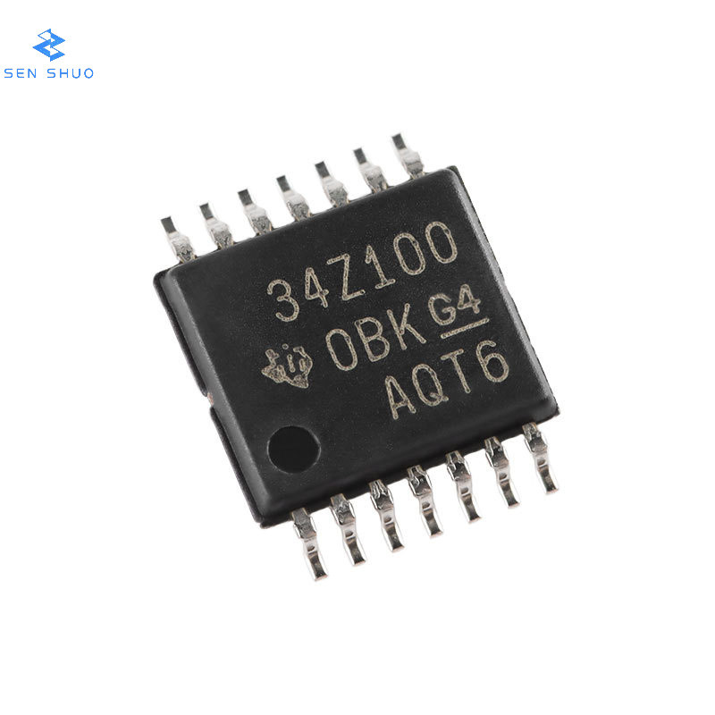 100% ของแท้ Patch BQ34Z100PWR-G1 TSSOP-14 แบตเตอรี่ Power Monitor การตรวจสอบชิป IC