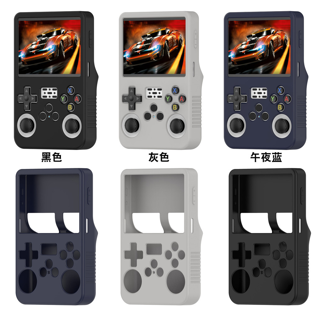 เหมาะสําหรับ R36S เกมคอนโซลมือถือป้องกันกรณี Kaiyuan Arcade R36 Max เคสซิลิโคน 2026.1.10