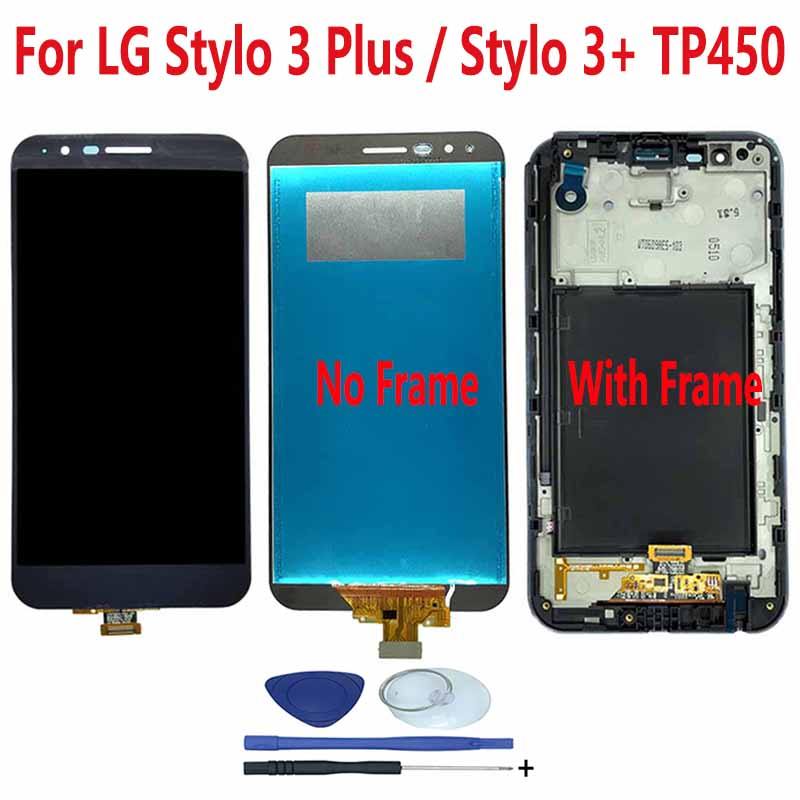 สําหรับ LG Stylo 3 Plus LS777 Plus M470 TP450 MP450 จอแสดงผล LCD Touch Screen Digitizer Assembly สํา