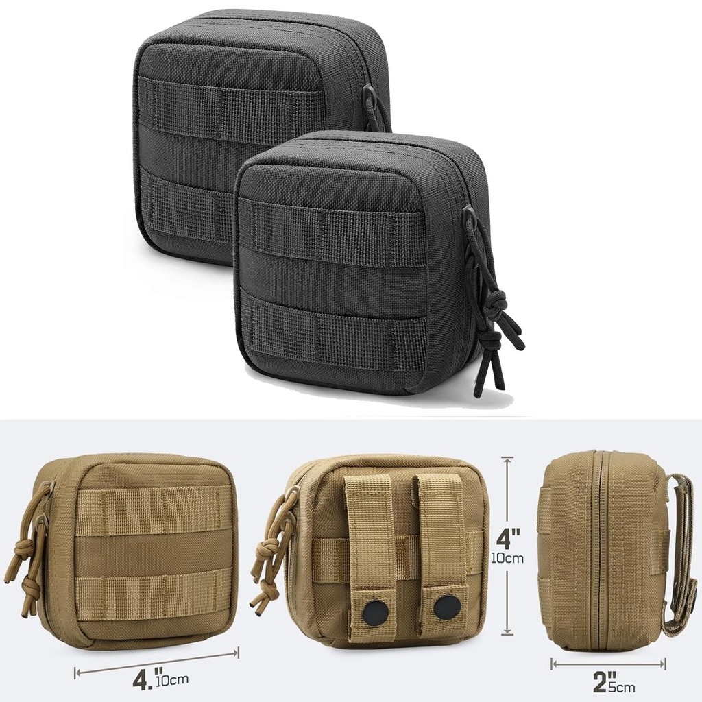กระเป๋าเข็มขัด molle edc ขนาดเล็ก พกพาสะดวก ใช้งานจริง พร้อมช่องใส่เครื่องมือ