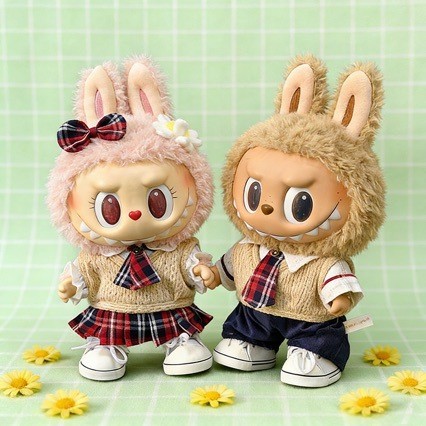 🔥ชุดลาบูบู้ 38cm ชุด mokoko ตัวใหญ่ ชุดตุ๊กตา 40cm ชุด labubu time to chill ชุด labubu 40 cm