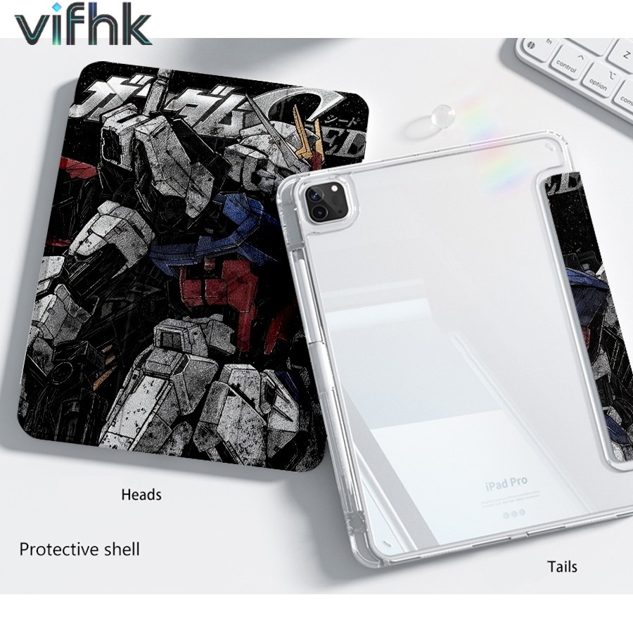 Mobile Suit Gundam Xiaomi Redmi Anti-Scratch พับได้ 3+Y Y Shape: เหมาะสําหรับ Redmi Pad2/Pro 12.1", 