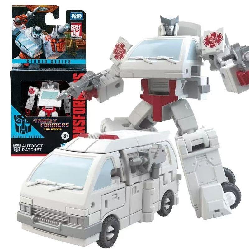 พร้อมสต็อก Hasbro Transformers Toy SS86 Big Movie Series Core Ambulance Action Figure Figure Model J