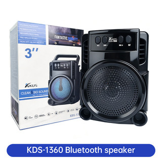 KDS Bluetooth Speaker Super Bass Karaoke Mini Portable Speaker-1360