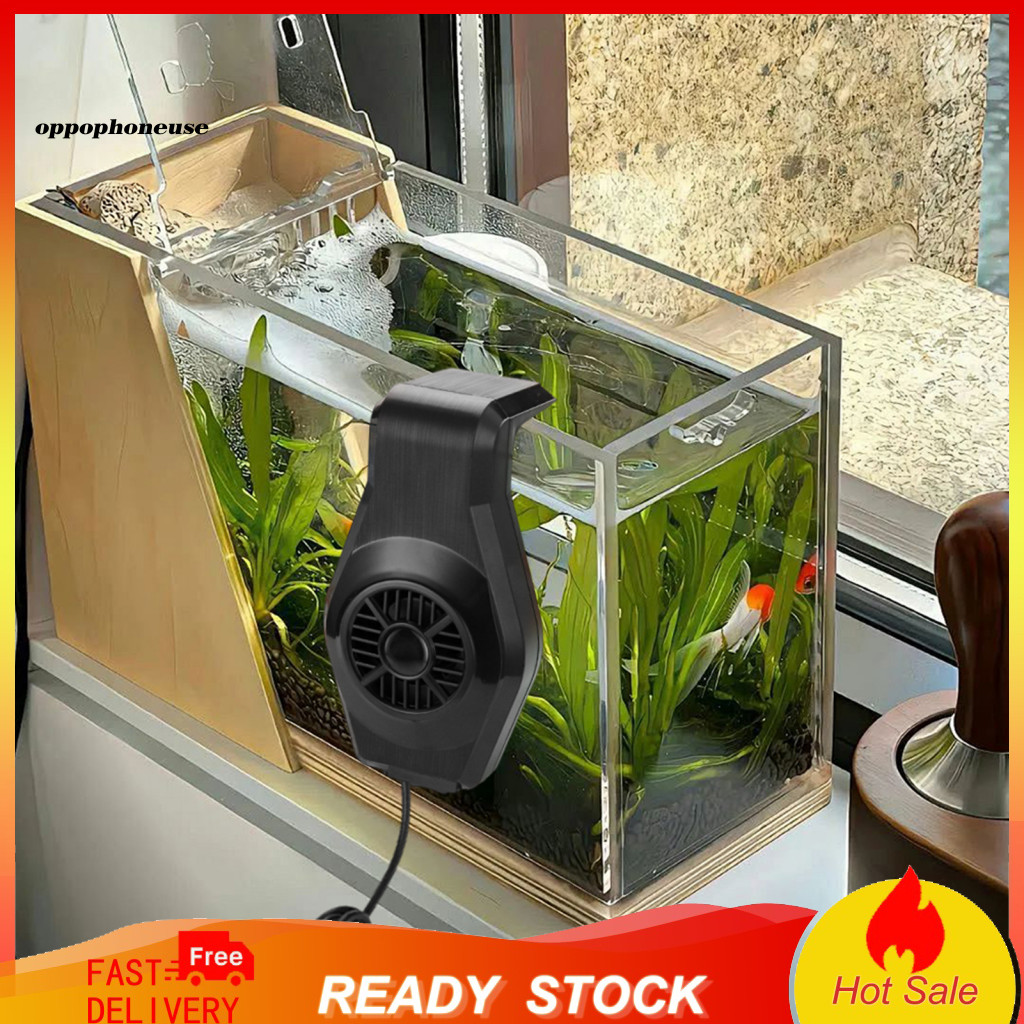 [ในสต็อก] ถังปลา Chiller พัดลมตู้ปลาติดผนัง Aquarium Chiller พัดลมพร้อม Clamp – ถังปลาขนาดเล็ก Coole