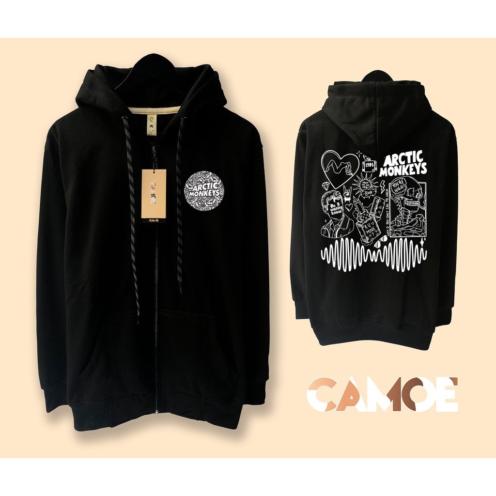 NEW Arctic Monkeys Art Music Band Zipper Hoodie Jacket