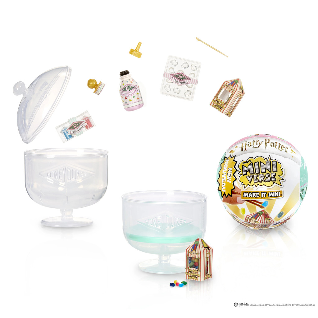 Miniverse ของ MGA - Make It Mini Honeydukes Harry Potter Mini Collectibles, Blind Pack, Diy, Resin, 