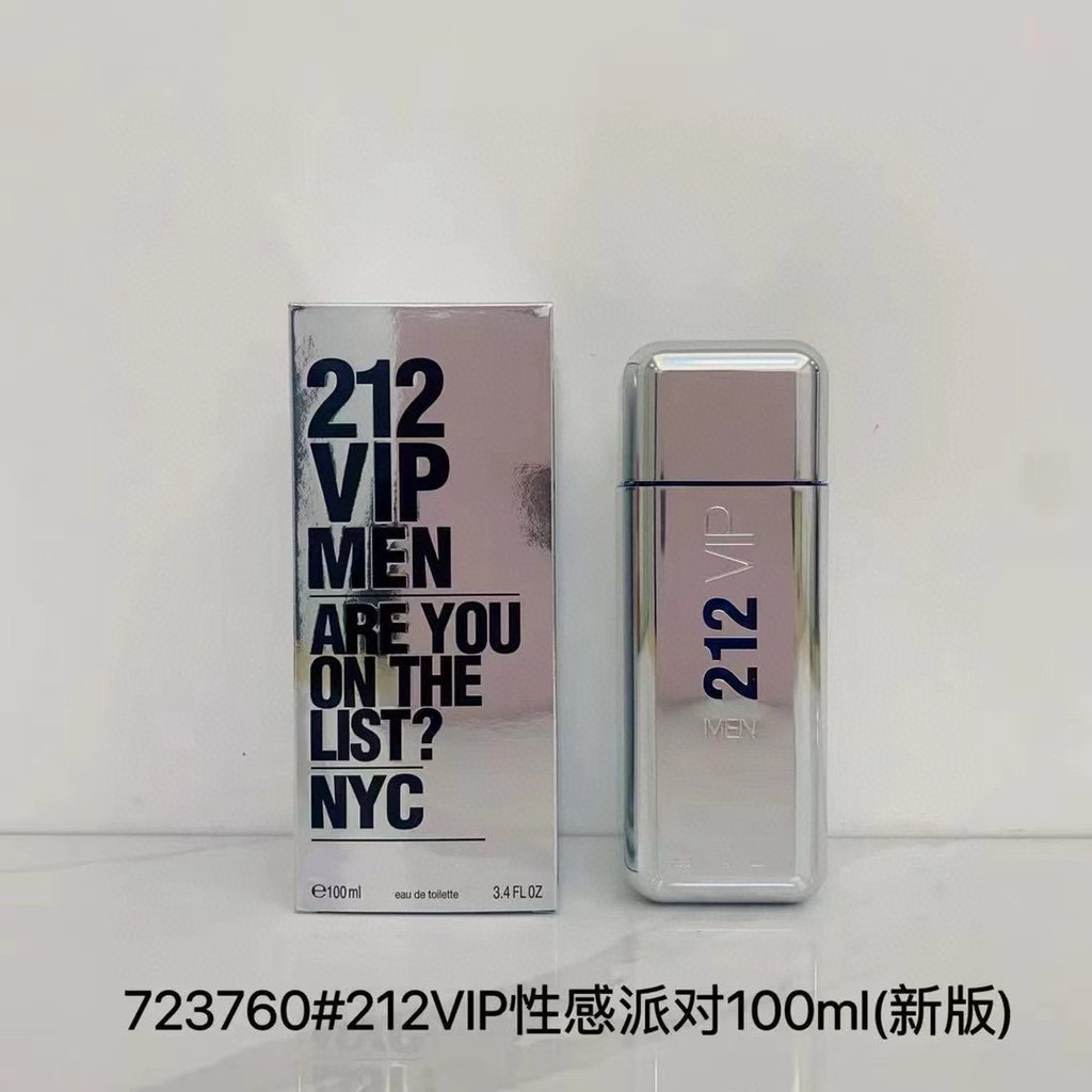 ใหม่ น้ําหอมข้ามพรมแดน Whip Sexy Party Silver Bottle Men 212 Red Fruit Notes a86