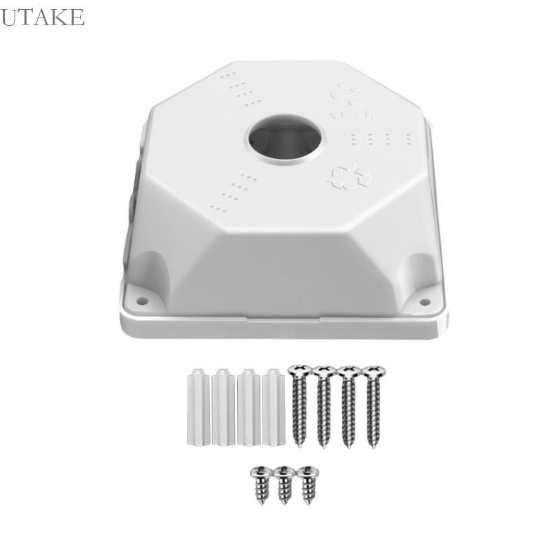Utake กล่องแยกกันน้ําสําหรับติดตั้งกล้องอุปกรณ์กล้องวงจรปิดไม่ผิดรูปได้อย่างง่ายดาย