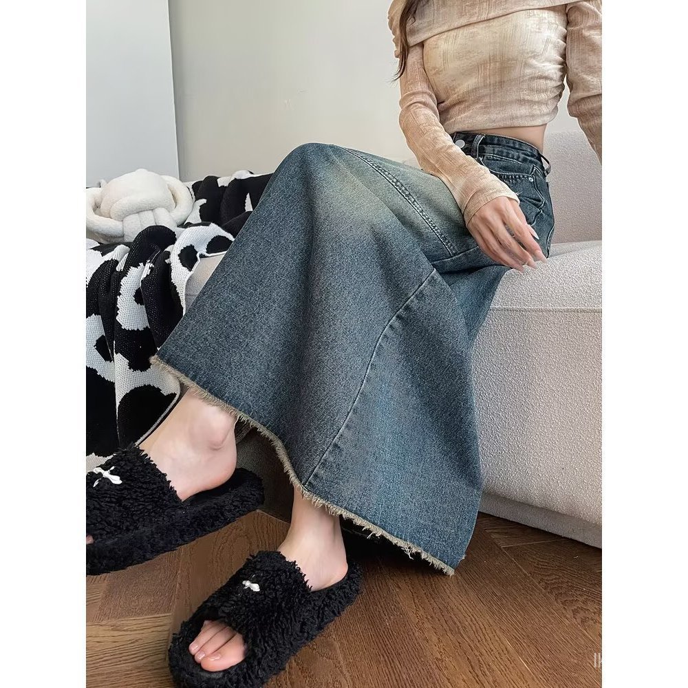 Cloud เอวสูงสไตล์เกาหลี M7Q1 สุดยอด