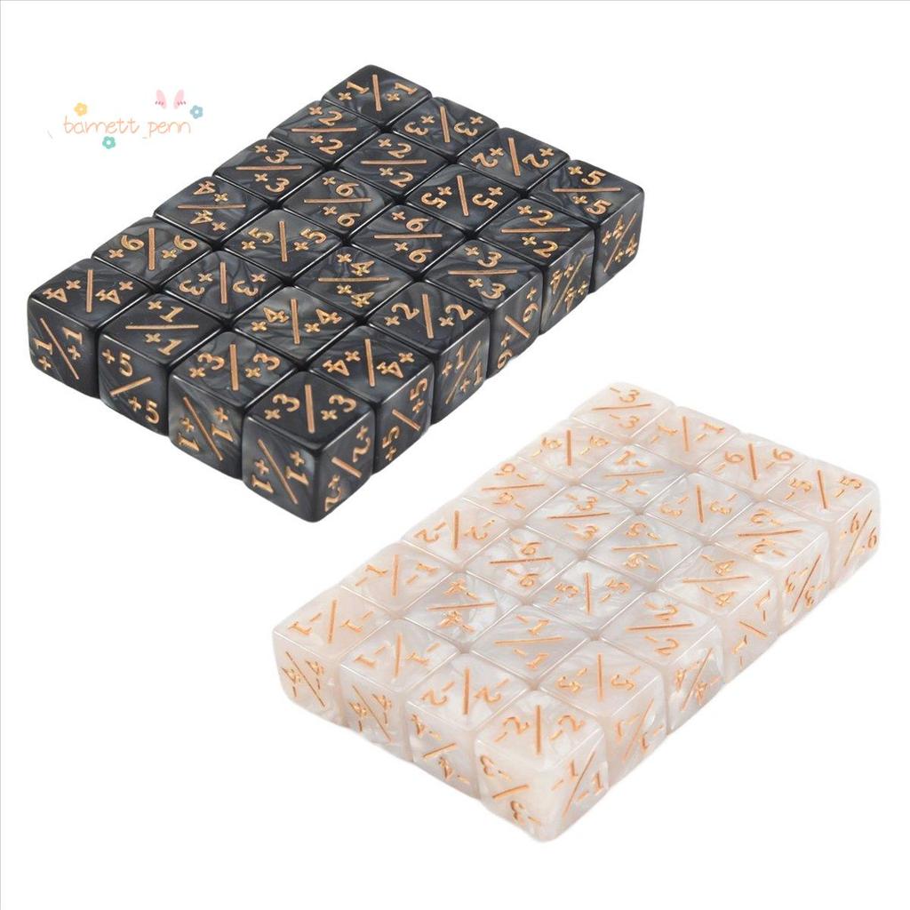48 ชิ้น 16 มม. เครื่องนับลูกเต๋า Token Dice Loyalty Dice D6 Dice Cube สําหรับ,,,การ์ดเกม