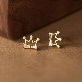 Coronet Earrings ต่างหูเงินแท้ S925 [MERCELO]