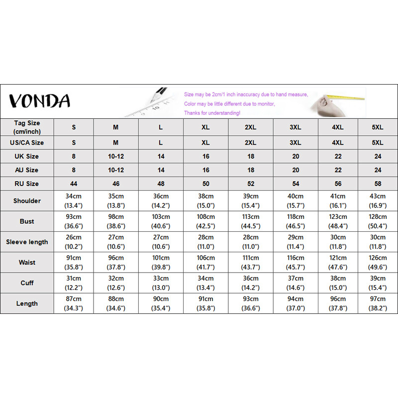 VONDA ชุดเดรสสไตล์ GIRLISH RETRO สำหรับผู้หญิง ดีไซน์ลูกเรือ คอพัฟ แขนทีไวน์ ลายสก๊อตแบบ A-LINE — صورة 2