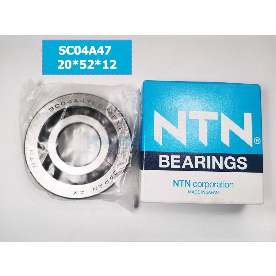 (ราคาต่อตลับ)SC04A47 CS24PX  NTN 20*52*12 ข้อเหวี่ยง Dio เทียบเท่า SC04B27 NTN ลูกปืนข้างข้อ SCo4A47 ลูกปืนข้างข้อรถป๊อป