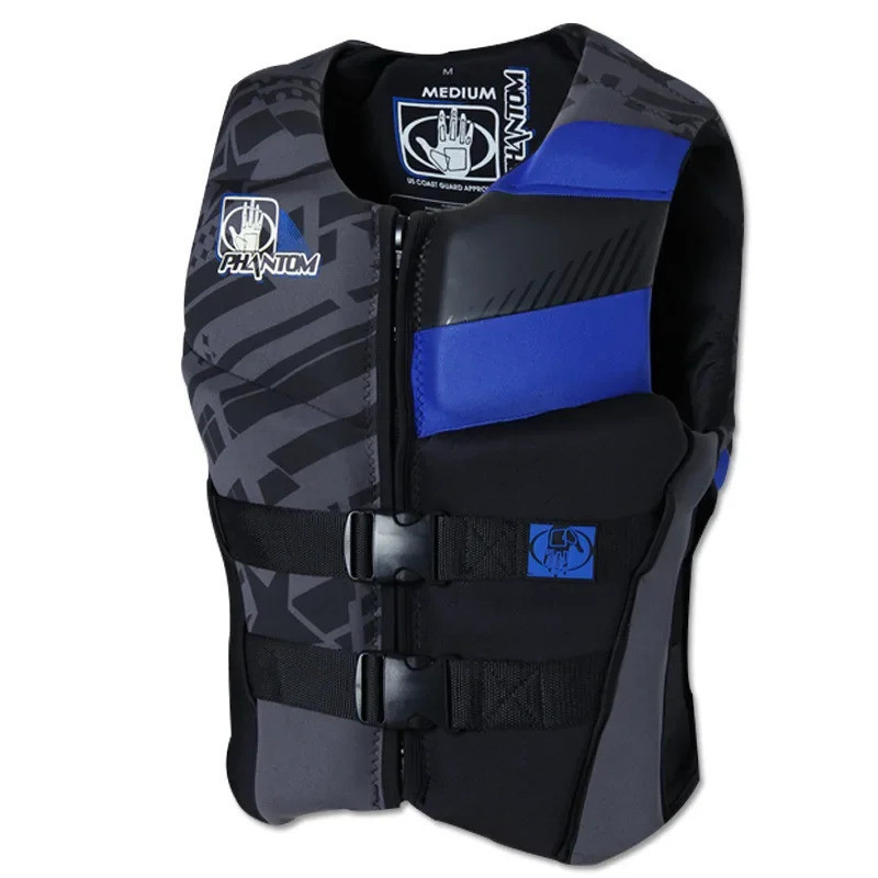 เสื้อชูชีพคุณภาพสูงสำหรับผู้ชายและผู้หญิง NEOPRENE PVC FOAM, CE Certified, เหมาะสำหรับกิจกรรมกีฬาทางน้ำ
