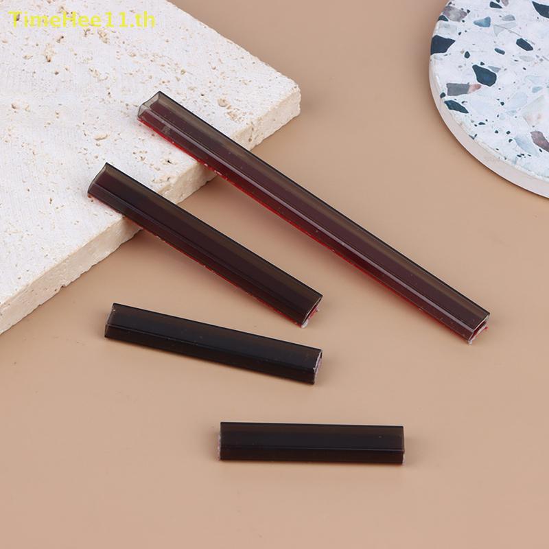 TimeHee 4 ชิ้น 10 มิลลิเมตรความกว้างความยาวฝาครอบสายไฟป้องกันท่อมอเตอร์ลวดสําหรับ FPV drone ส่วน TH