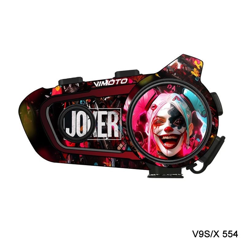 สติกเกอร์ตกแต่งหูฟัง Vimaton v9s กันน้ำ พิมพ์ลายสไตล์หรูหรา