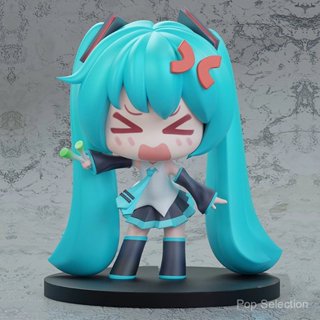 10 ซม.ญี่ปุ่นการ์ตูนอะนิเมะ Hatsune Miku โยน Scallion รุ่น Q…