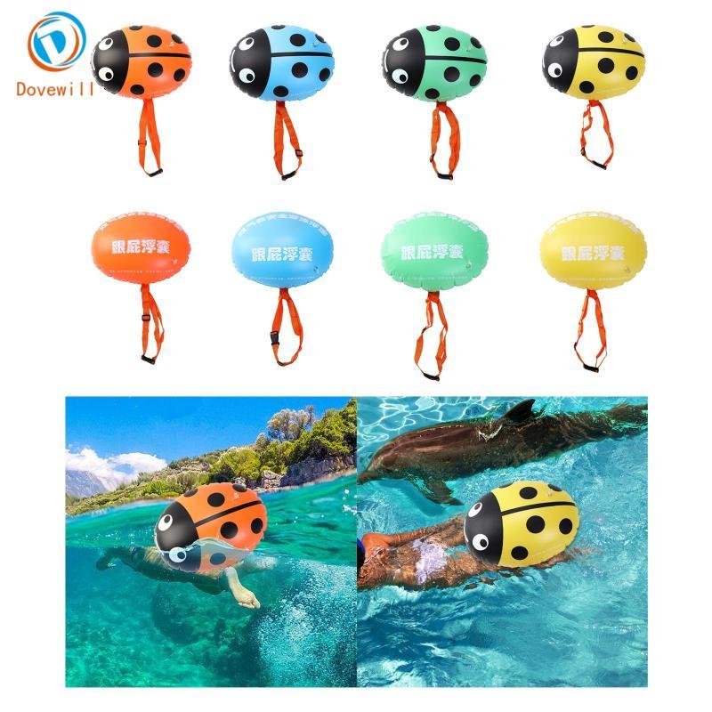 Dovewill Swim Buoy พวงเลี้ยงน้ำสีสดใส สำหรับ Lifeguard, ผู้เดินทางน้ำ และนักกีฬาน้ำหลากประเภท