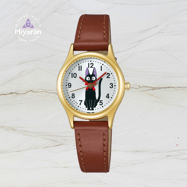 Seiko Watch Alba Quartz Character Watch ACCK405 Brown, Dial color - white, watch