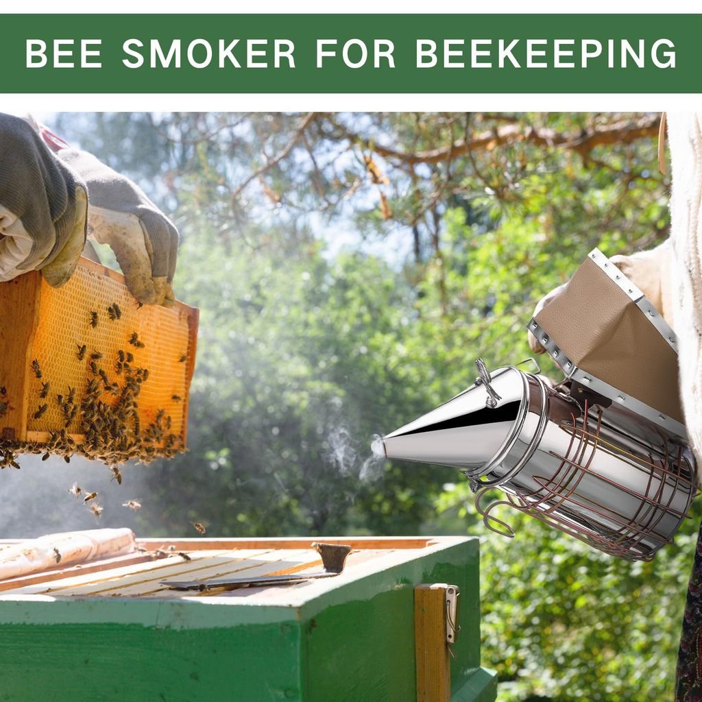 BeekeepingGear ติดอันดับต้องมี กาพ่นควันสแตนเลส จัดเต็มความจุ ราคา ถูกที่สุด ดีลบีเคเค แกลเลอรีภาพที่ 9