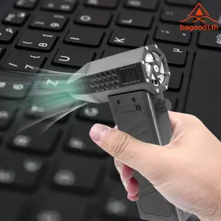 140000RPM พัดลมรุนแรงเทอร์โบพร้อมจอแสดงผลพลังงานพัดลมท่อแบบใช้มือถือมอเตอร์ไร้แปรงถ่าน