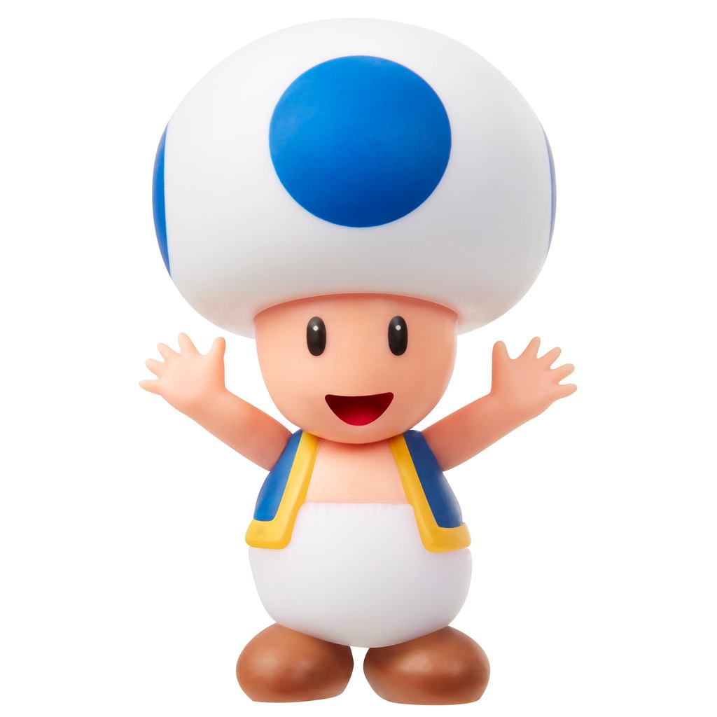 Sanei Boeki (Sanei Trading) Super Mario Figure Collection Blue Toad FCM-033[Direct from JAPAN]