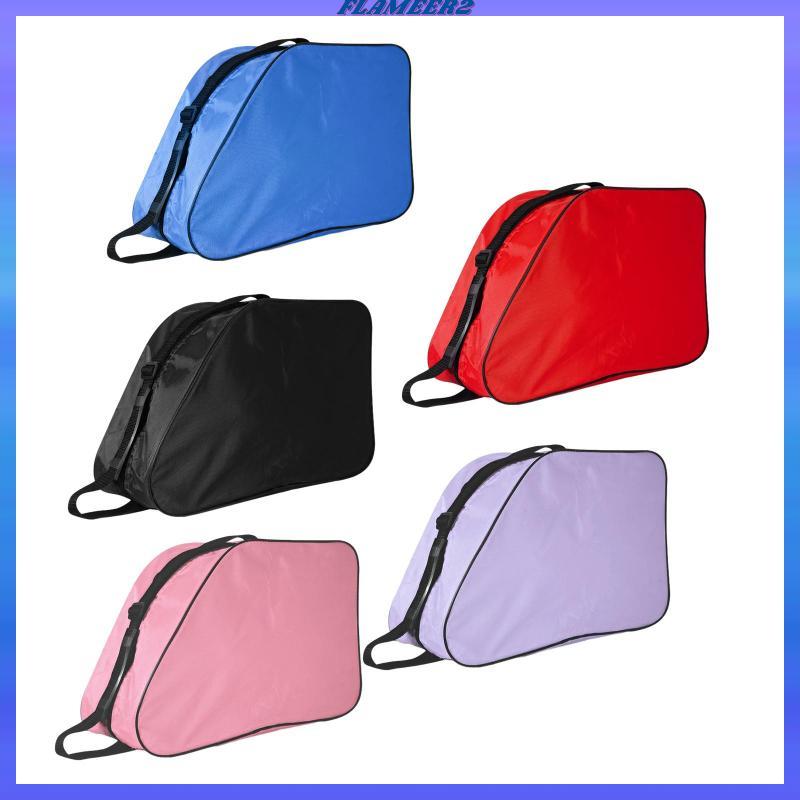 [Flameer2] Roller Skate Bag Roller Skate Carrier Ice Skate Bag รองเท้าสเก็ตกระเป๋าถือสําหรับ Quad Sk