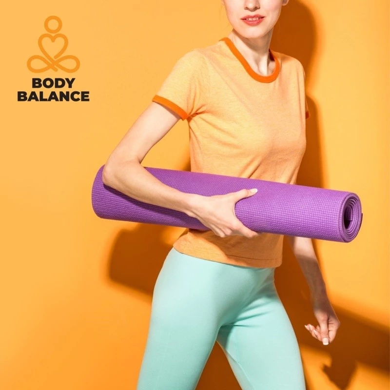 BODY BALANCE เสื่อโยคะ Yoga Mats หนา 6 mm #พรมโยคะ #เสื่อโยคะ #Yoga thumbnail 3