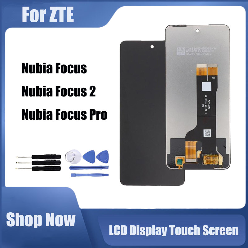 สําหรับ ZTE Nubia Focus Z2455/โฟกัส 2 Z2462N/โฟกัส Pro Z2351N จอแสดงผล LCD หน้าจอสัมผัสเปลี่ยน