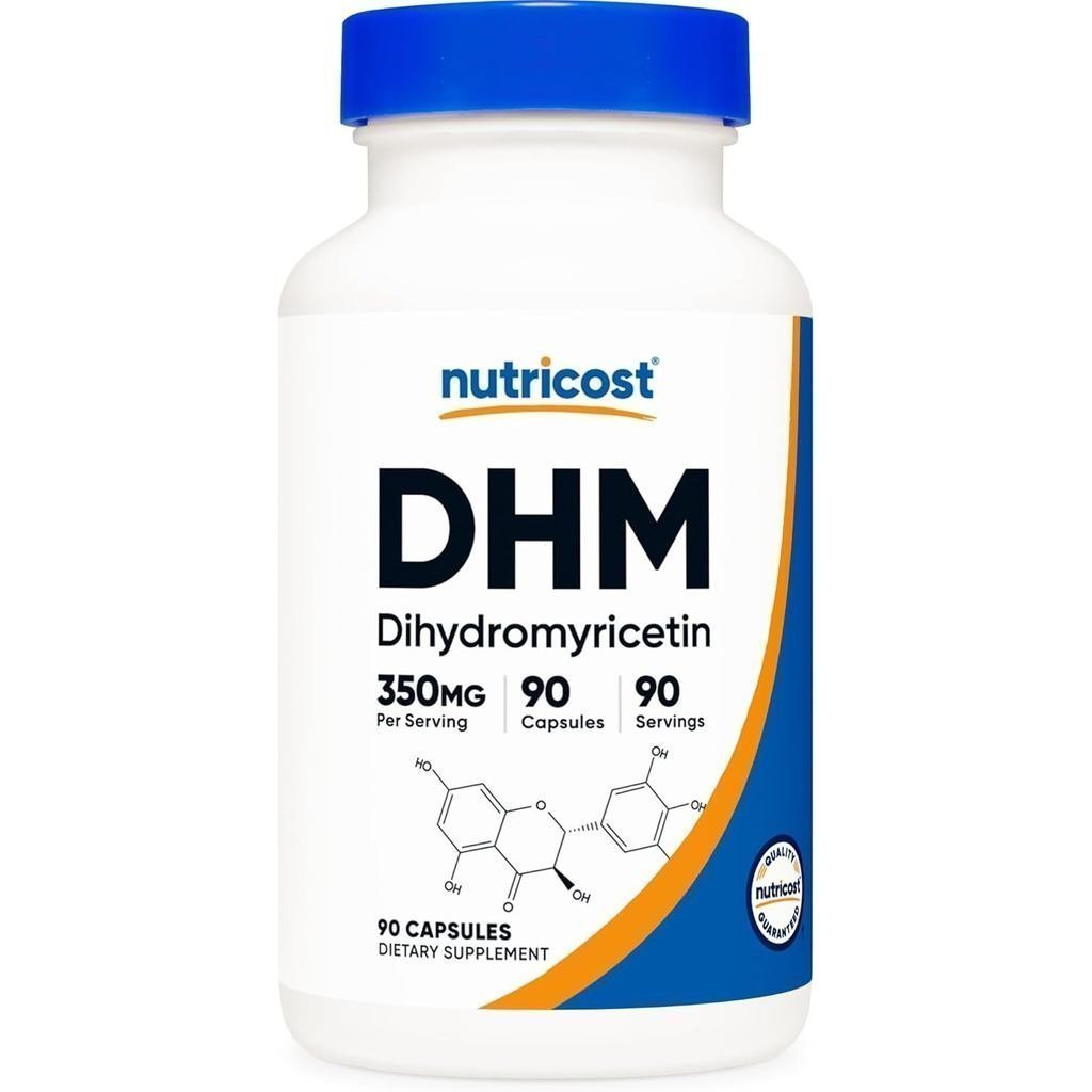 Nutricost Dihydromyricetin (DHM) แคปซูล ขนาด 350มก. สำหรับ 90 แคปซูล - วีแกน