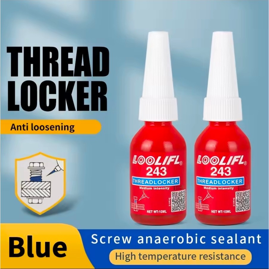 PERMANENT กาว THREAD LOCKER LIQUID BOLT GLUE 10ML