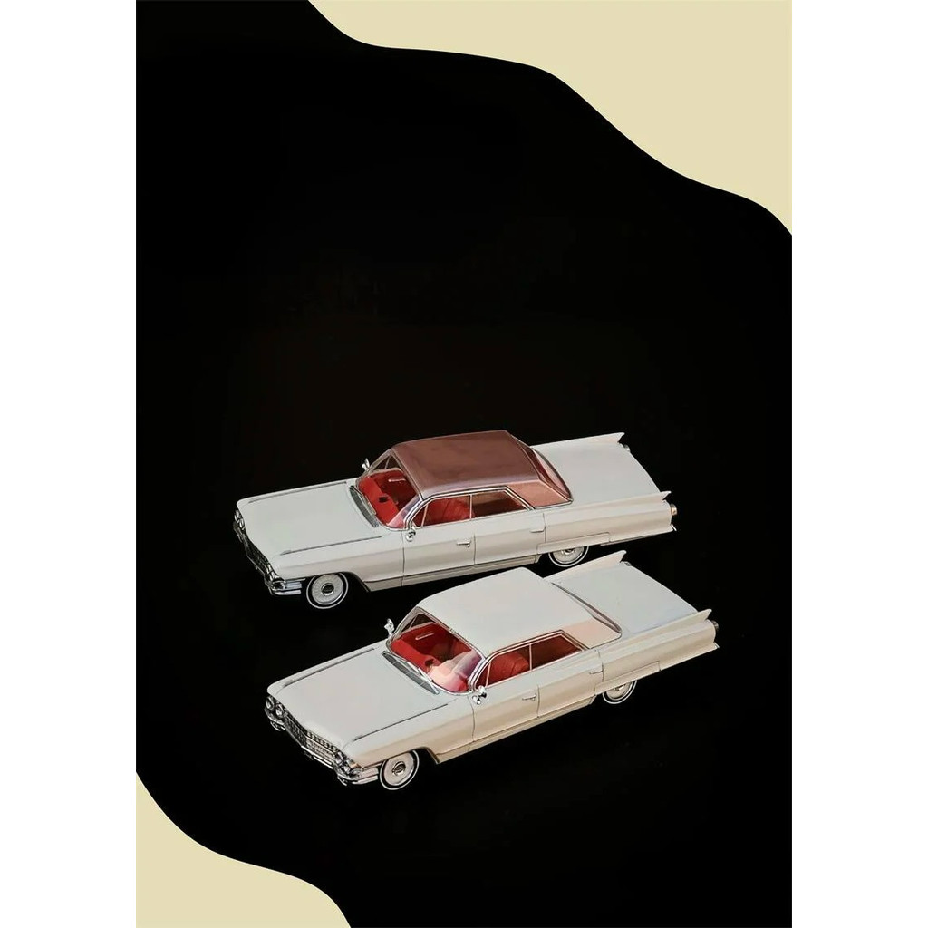 MK Miniatures 1:64 DeVille Limited666 รถโมเดลDiecast