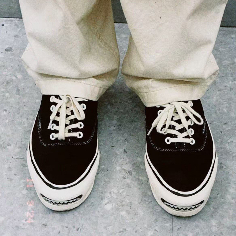 MMY Mihara Kangyu รองเท้าผ้าใบสเก็ตบอร์ดแบนสําหรับผู้ชาย