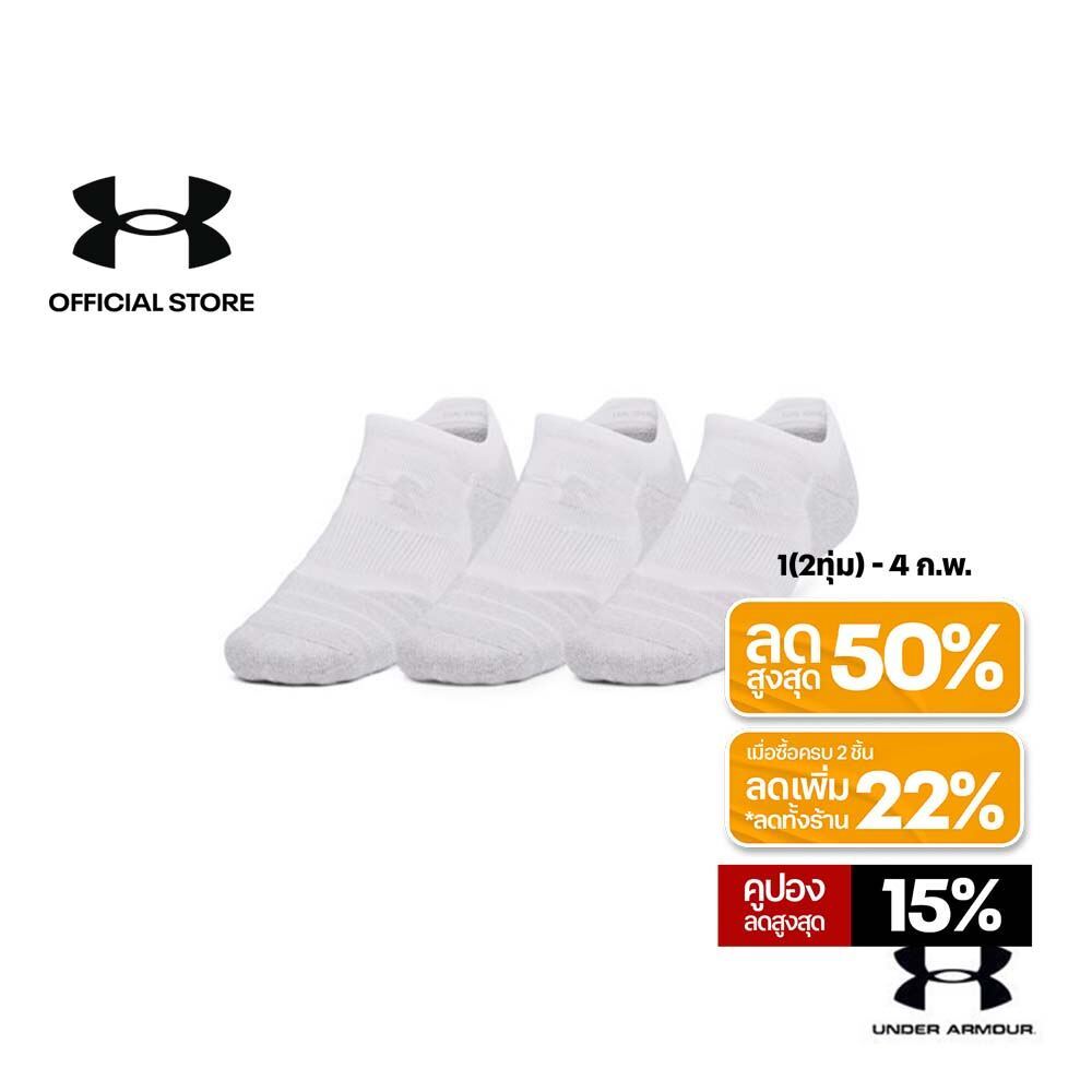 Under Armour ถุงเท้าซ่อนข้อมีลิ้น UA Golf Elevated Performance ยูนิเซ็กส์ แพ็ก 2 คู่