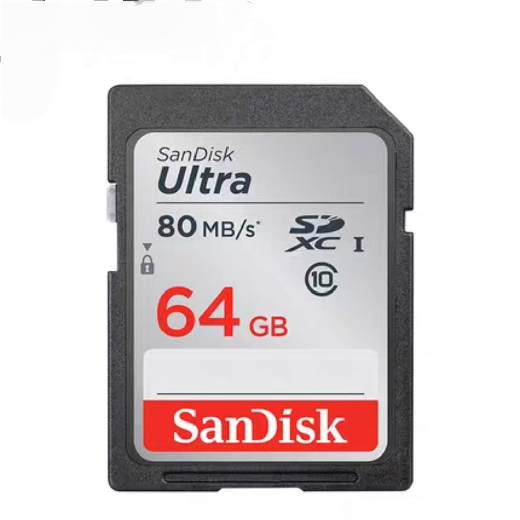 ssd ssd m.2 เหมาะสําหรับ Sandy 64g การ์ดหน่วยความจํา sd การ์ด class10 การ์ด SD ความเร็วสูง 64G SDXC 