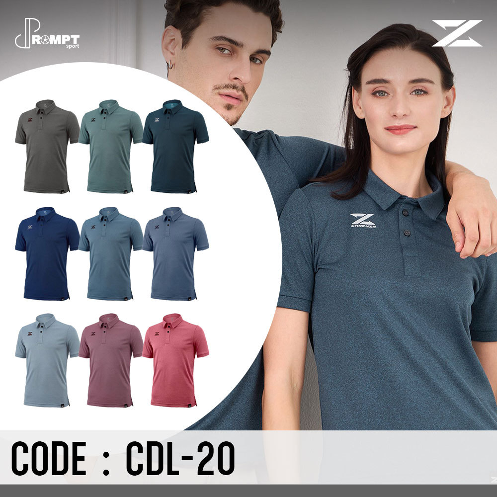 CADENZA รหัส CDL-20 คาเดนซ่า เสื้อโปโลเสื้อโปโลแขนสั้นคาเดนซ่า