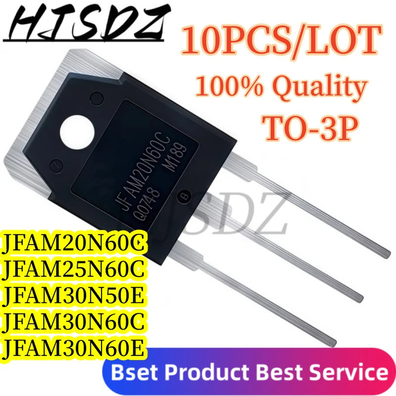 5PCS JFAM30N60E JFAM30N60C JFAM20N60C JFAM25N60C JFAM30N50E TO-3P Field Effect ทรานซิสเตอร์