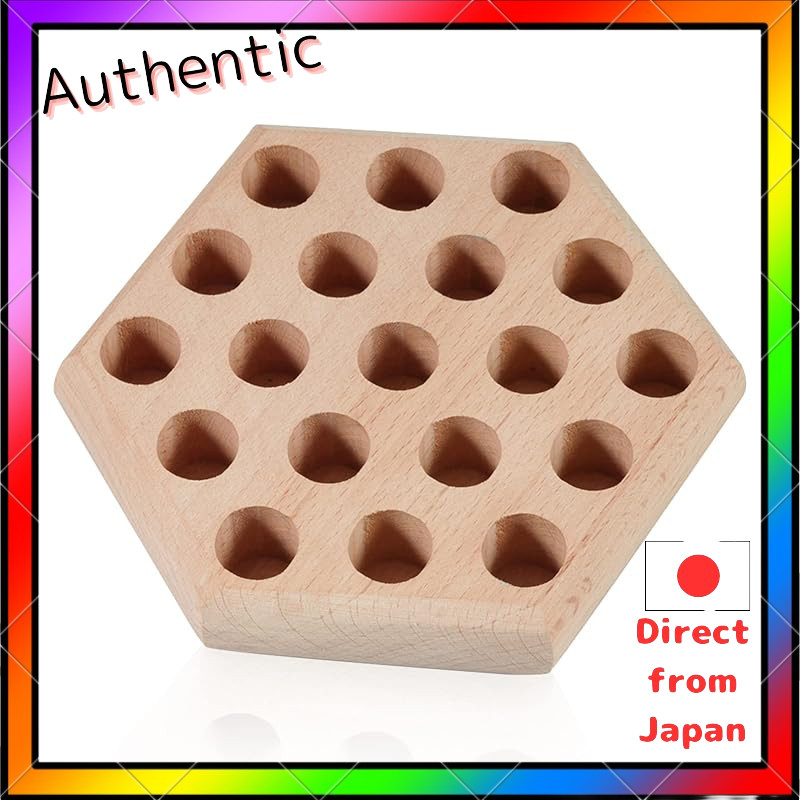 LEONTOOL Wooden Pliers Organizer - Multi-Tool Stand and Storage Rack for 6 Pliers, Ideal for Jewelry