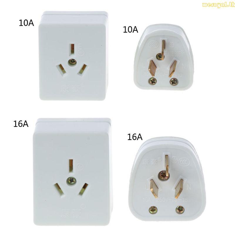 Weroyal 10A 16A Wall Socket Surge Protector Outlet Replacement สําหรับ Home School Office