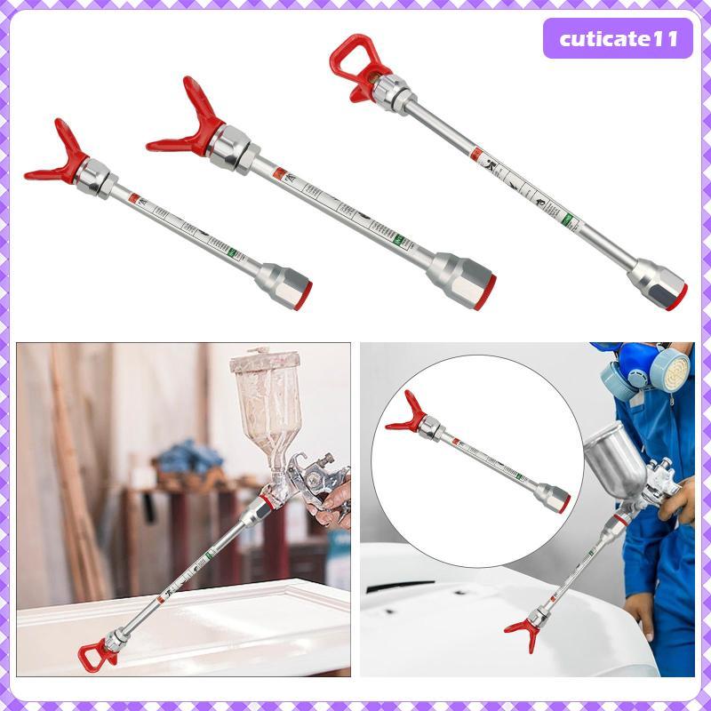 [Cuticate1] Airless Sprayer Tip Extension อลูมิเนียมใช้งานง่ายอุปกรณ์เสริมเปลี่ยนอเนกประสงค์ Quick C