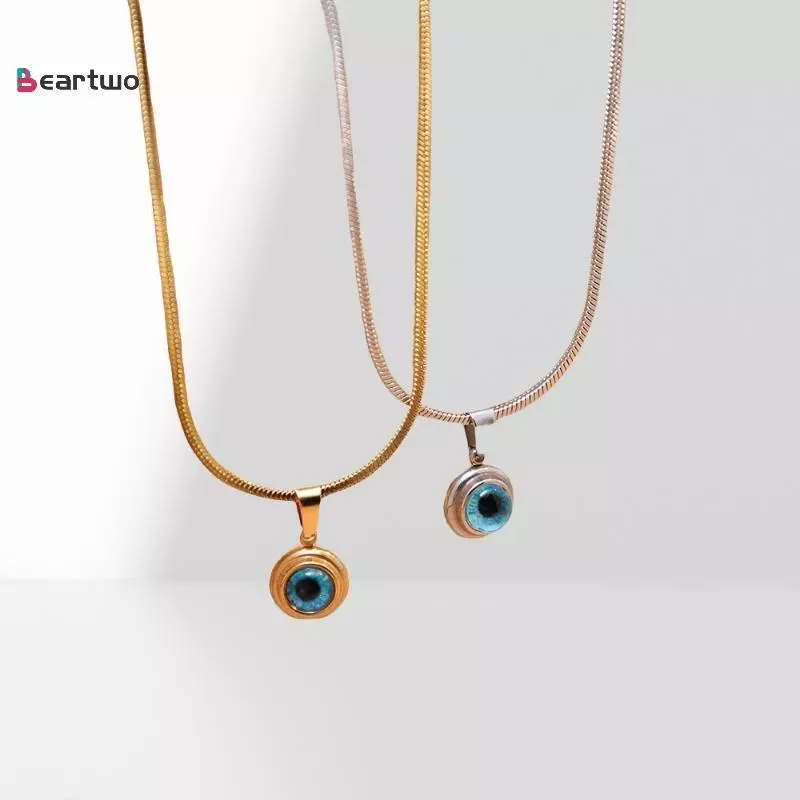 สร้อยคอมุคคลิบ Evil Eye ออกแบบสวยงาม สำหรับทั้งชายและหญิง พร้อมให้เป็นของขวัญพิเศษ
