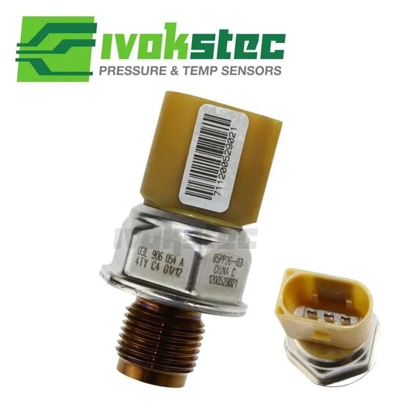 Original การใช้เซ็นเซอร์ความดันสําหรับ Audi A3 A5 A6 Q5 Beetle Golf Passat 2.0L ดีเซล 03L906054เอ 03